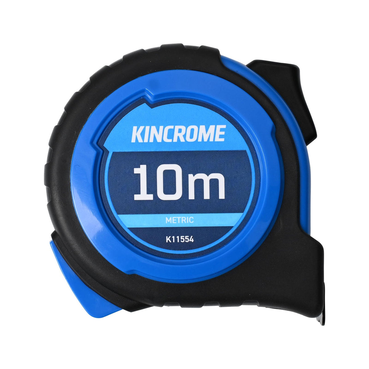 This is an image of a Kincrome 10m metric tape measure, offered by Kennedys Welding Supplies in Derwent Park, TAS, Tool Shop and Welding Specialists