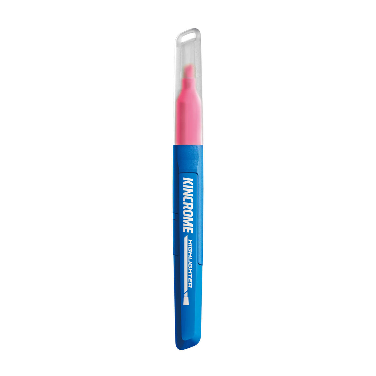 This is an image of a Kincrome pink highlighter pen from Kennedys Welding Supplies in Derwent Park TAS, tool shop and welding specialists.