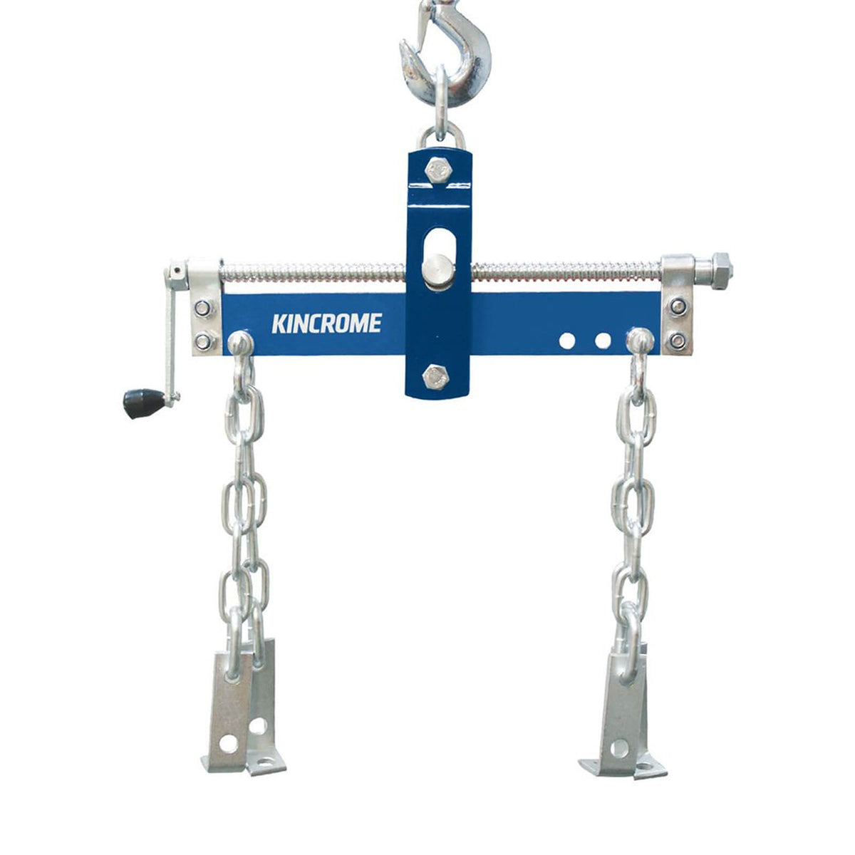 This is an image of a Kincrome engine load leveler with chains and hooks, offered by Kennedys Welding Supplies in Derwent Park, TAS, tool shop and welding specialists