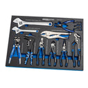 This is an image of a Kincrome Evolution tool set with pliers and wrenches, from Kennedys Welding Supplies in Derwent Park TAS, offering tool shop and welding specialist services.