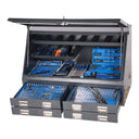 KINCROME 232PCE 4 DRAWER UPRIGHT TOOL-BOX KIT GREY