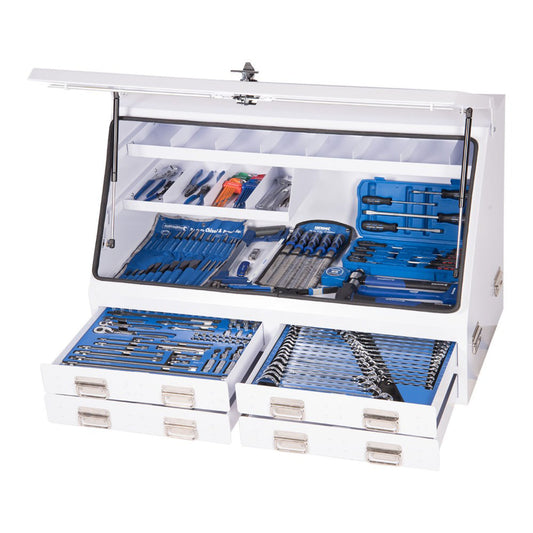 KINCROME 232 PCE 4 DR TRUCK BOX WHITE