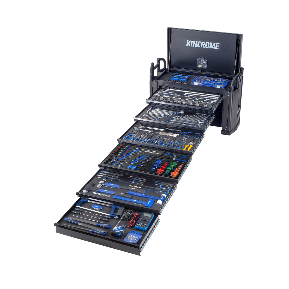 KINCROME 452PC 6DRAW OFFROAD TRUCK BOX BLACK