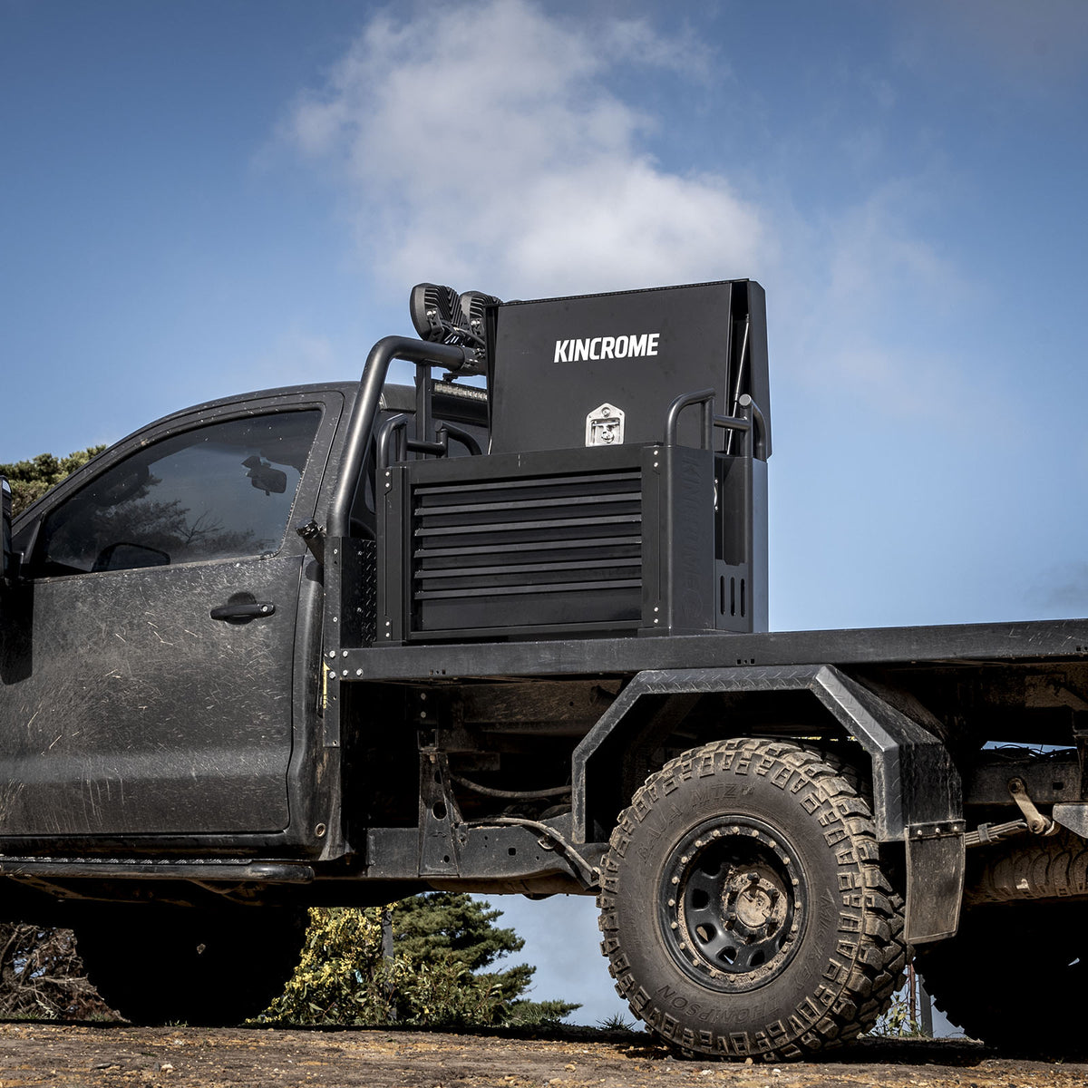 KINCROME 452PC 6DRAW OFFROAD TRUCK BOX BLACK