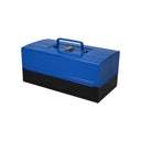 This is an image of a blue and black Kincrome metal toolbox available at Kennedys Welding Supplies in Derwent Park TAS