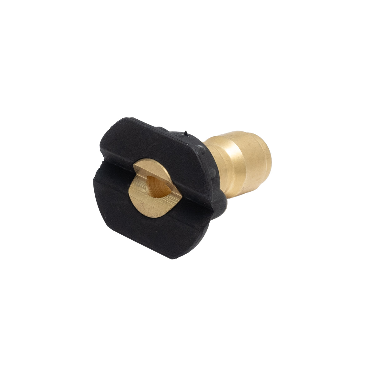 This is an image of a brass and black welding torch consumable part from Kennedys Welding Supplies in Derwent Park TAS offering tool shop and welding specialists services