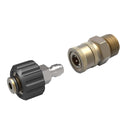 This is an image of a metal quick connect coupler set for welding tools from Kennedys Welding Supplies in Derwent Park TAS