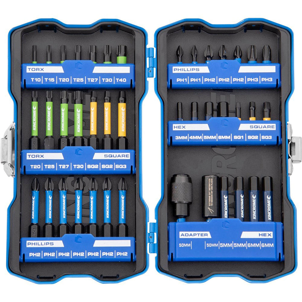 KINCROME 41 PCE IMPACT BIT SET.
