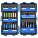 This is an image of a Kincrome screwdriver bit set in a blue case by Kennedys Welding Supplies, Derwent Park TAS, tool shop and welding specialists.
