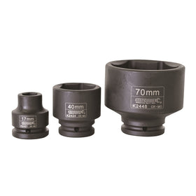 IMPACT SOCKET 3/4 DVE 27MM