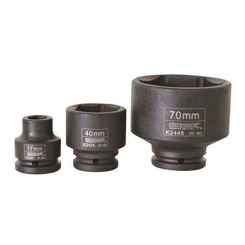 IMPACT SOCKET 3/4 DVE 27MM
