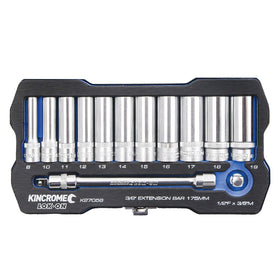 KINCROME LOKON 3/8 DEEP 13PCE METRIC