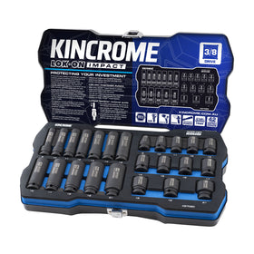 KINCROME 3/8DR LOKON IMPACT SOCKET SET