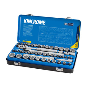 KINCROME 52 PCE 1/4-3/8 DR SOCKET SET