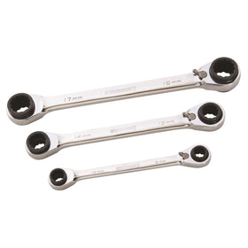 3 PIECE 12-IN-1 REVERSE GEAR SPANNER SET