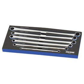 (d)6PCE 0° OFFSET SPANNER SET METRIC