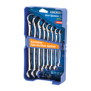 This is an image of Kincrome 8-piece ratcheting open end gear spanner set at Kennedys Welding Supplies in Derwent Park TAS, offering tool shop and welding specialists services