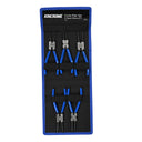 This is an image of Kincrome Circlip Plier Set 5 Piece 175mm in a blue and black case from Kennedys Welding Supplies, Derwent Park TAS offering tool shop and welding specialists