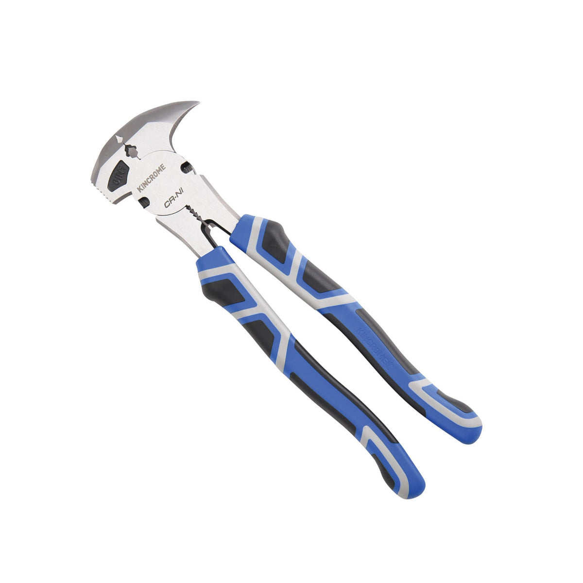 This is an image of blue and black Kincrome adjustable pliers by Kennedys Welding Supplies in Derwent Park TAS