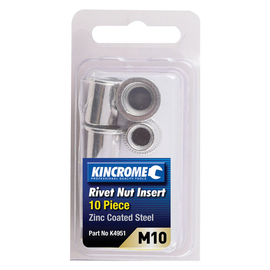 KINCROME M10 RIVNUT 10 PCE