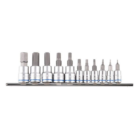 HEX SOCKET SET 11 PIECE METRIC