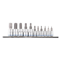 HEX SOCKET SET 11 PIECE METRIC