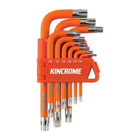KINCROME T/PROOF 9PCE KEY WRENCH SET SHORT