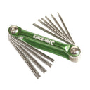 This is an image of a Kincrome folding multi-tool set with various hex and star keys, offered by Kennedys Welding Supplies in Derwent Park TAS tool shop