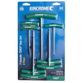 KINCROME 8PCE T-HANDLE HEX KEY SET TORX