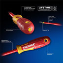 This is an image of Kincrome Torque Master insulated screwdriver with magnetic tip from Kennedys Welding Supplies in Derwent Park TAS