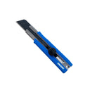 This is an image of a Kincrome utility knife with a blue handle, sold by Kennedys Welding Supplies in Derwent Park TAS, offering tool shop and power tool repairs