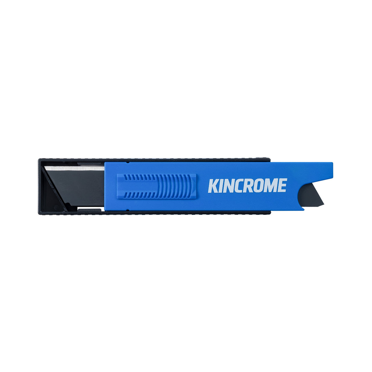 This is an image of a blue Kincrome utility knife blade dispenser by Kennedys Welding Supplies in Derwent Park TAS tool shop.