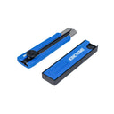 This is an image of a Kincrome blue utility knife with blade container, from Kennedys Welding Supplies in Derwent Park Tasmania tool shop
