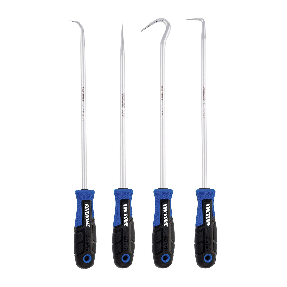This is an image of Kincrome hook and pick tool set with blue black handles, at Kennedys Welding Supplies in Derwent Park TAS