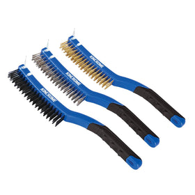 WIRE BRUSH SET LARGE 3 PIECE