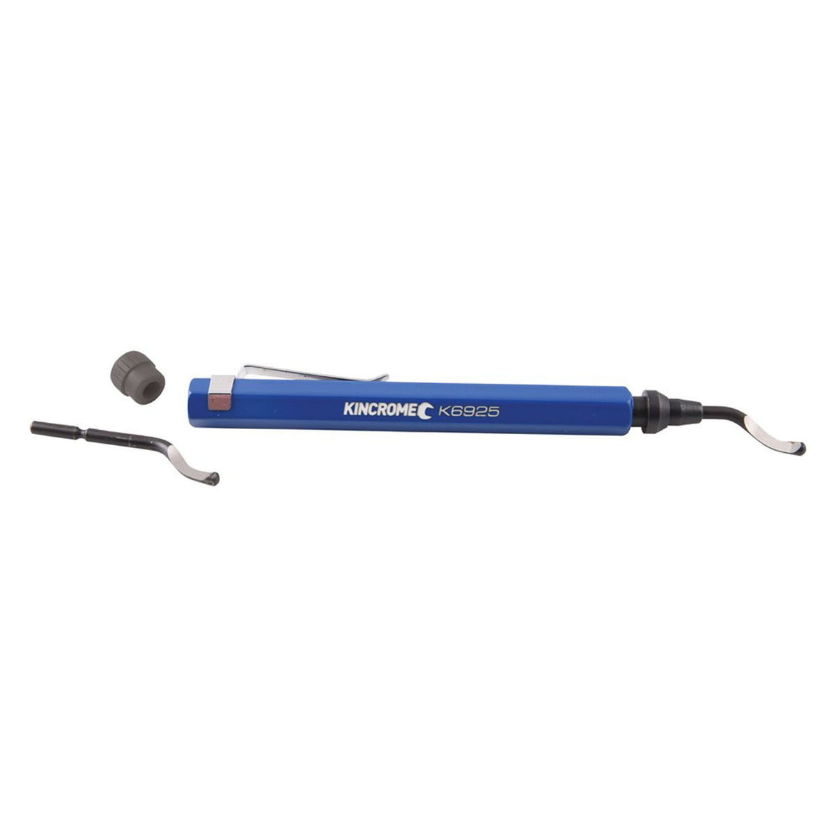 This is an image of Kincrome K6925 blue welding tool with metal tips, offered by Kennedys Welding Supplies in Derwent Park TAS