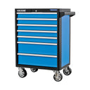 This is an image of a Kincrome Evolution blue tool chest on wheels, offered by Kennedys Welding Supplies in Derwent Park TAS, specialising in tool shop and power tool repairs.