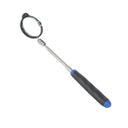This is an image of a telescoping magnetic pickup tool with a black and blue handle from Kennedys Welding Supplies in Derwent Park TAS, Tool Shop and Welding Specialists