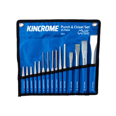 KINCROME PUNCH AND CHISEL SET 15 PCE