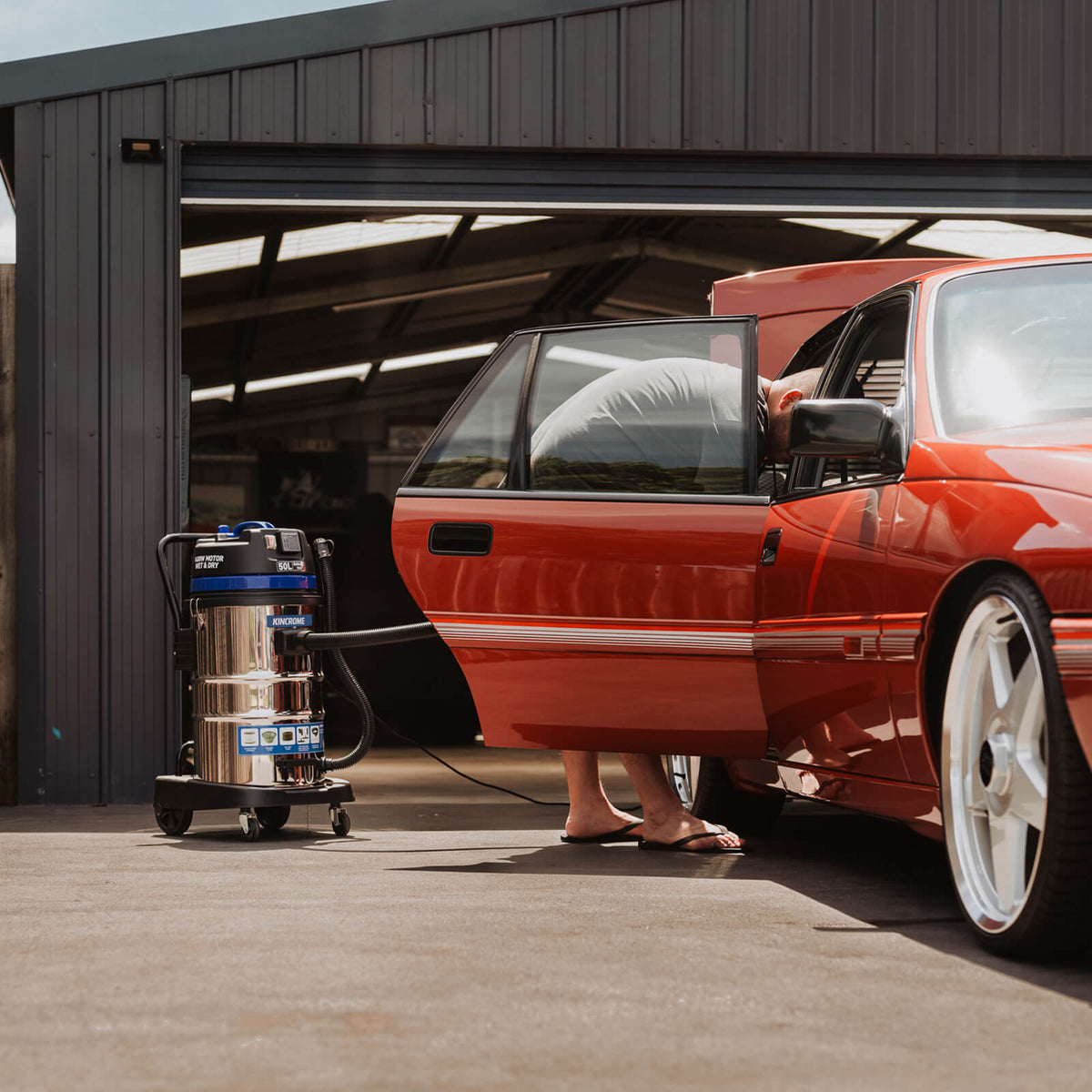 KINCROME 240V WET/DRY VAC 50L 1400W