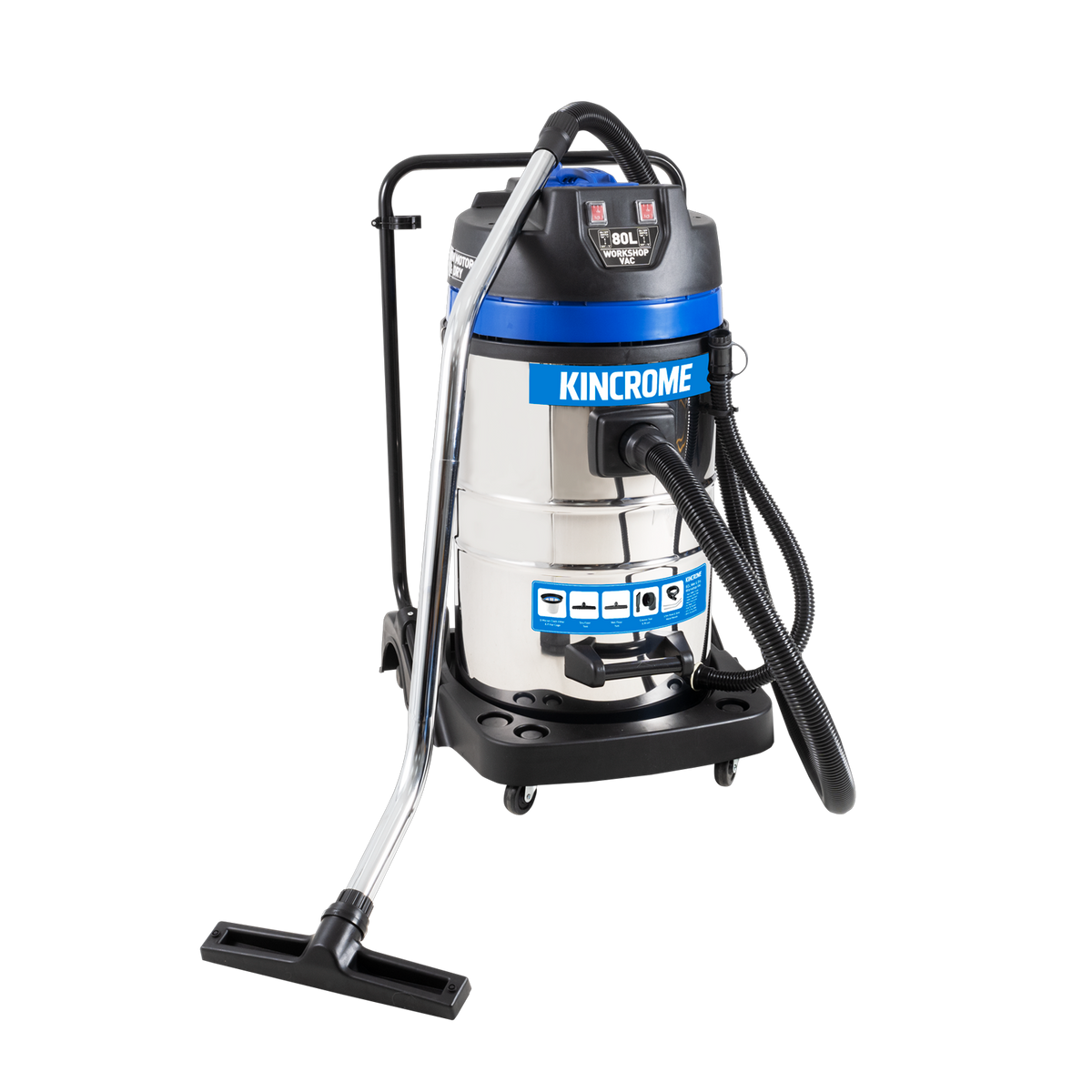 WET & DRY VACCUUM 80 LITRE