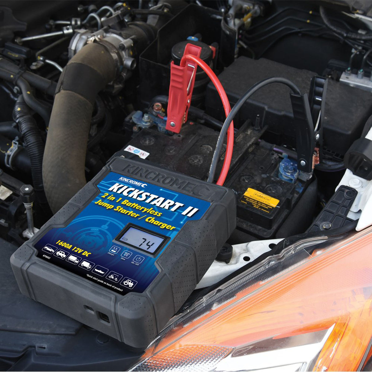 KINCROME 1600A 12V BATTERYLESS JUMPSTARTER