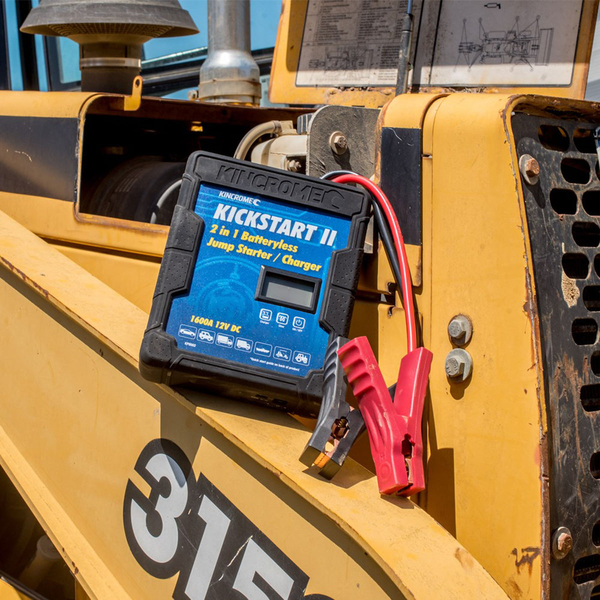 KINCROME 1600A 12V BATTERYLESS JUMPSTARTER