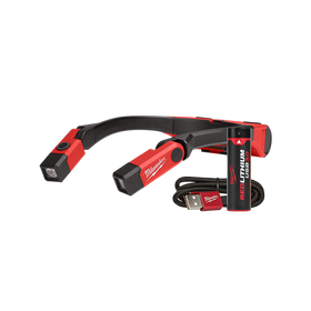 MILWAUKEE USB RECHARGEABLE NECK LIGHT KIT REDLITHIUM - L4NL400301