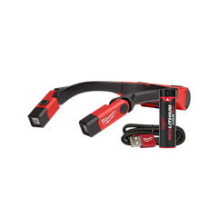 MILWAUKEE USB RECHARGEABLE NECK LIGHT KIT REDLITHIUM - L4NL400301