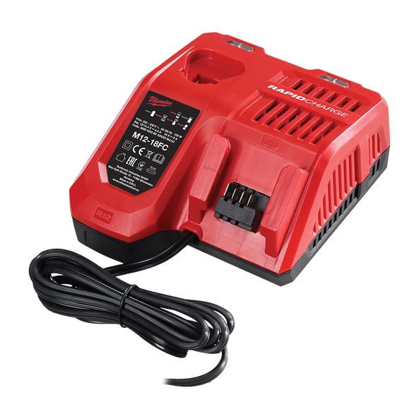 MILWAUKEE 12V/18V DUAL FAST CHARGER - M12-18FC
