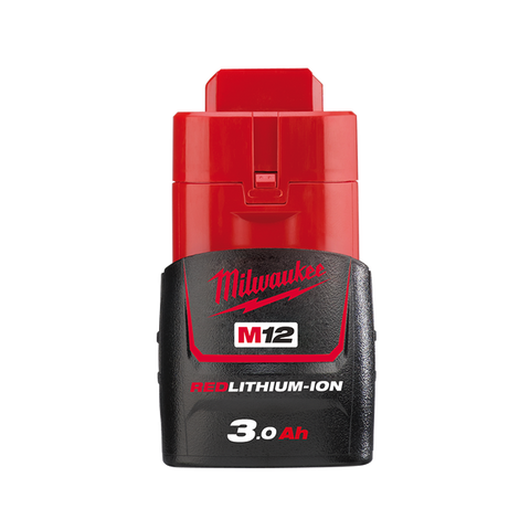 MILWAUKEE M12 3.0AH REDLITHIUM BATTERY - M12B3