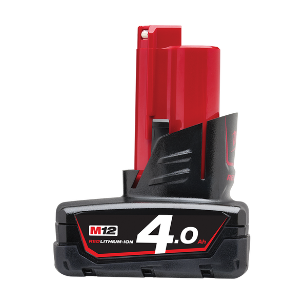 MILWAUKEE M12 4.0AH BATTERY - M12B4