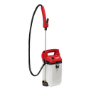 This is an image of a red and white Milwaukee M12BHCS7L0 sprayer available at Kennedys Welding Supplies, Derwent Park TAS, offering tool shop and welding specialist services