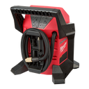 This is an image of a Milwaukee power tool with cable mounted on a red and black frame, offered by Kennedys Welding Supplies in Derwent Park TAS